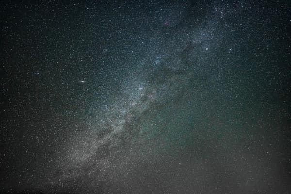Stunning view of the starry night sky over Jaisalmer's desert, perfect