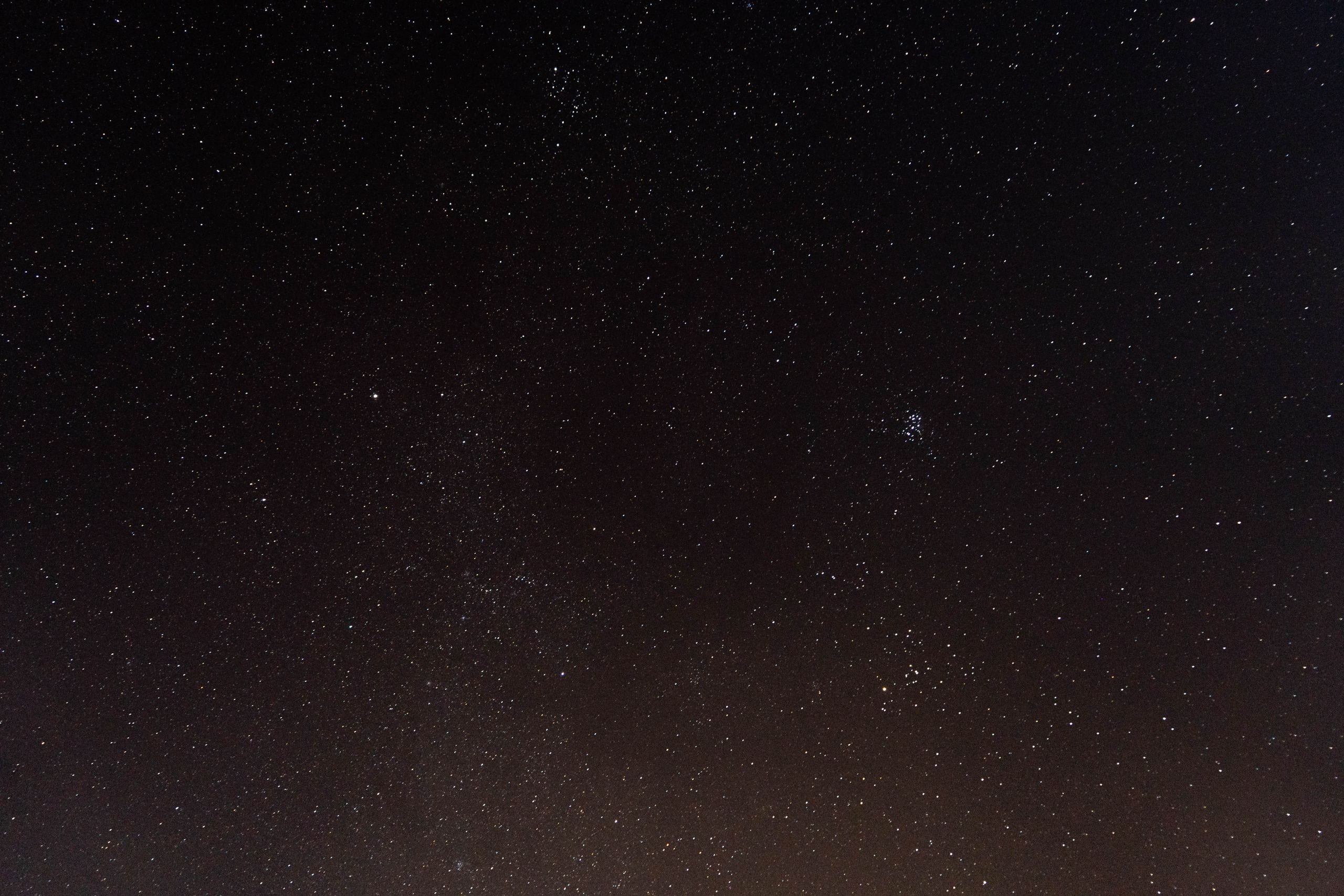 A mesmerizing view of the starry night sky captured in Královéhradecký