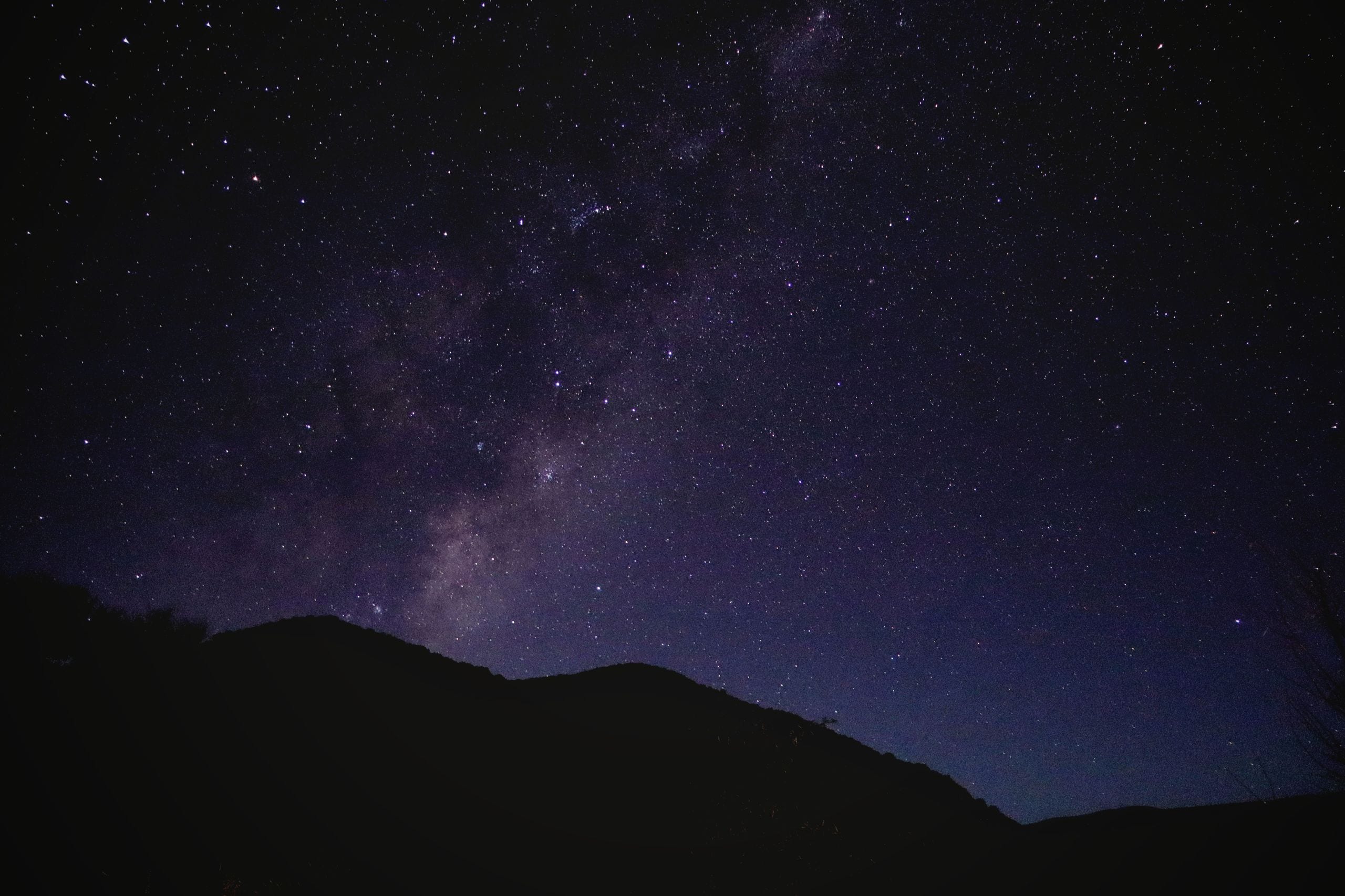 Gorgeous view of the Milky Way galaxy illuminating the night sky over