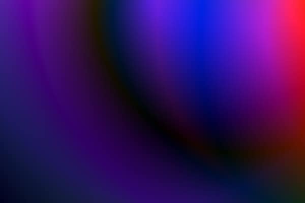 Dynamic gradient with vivid blues and purples, ideal for modern design