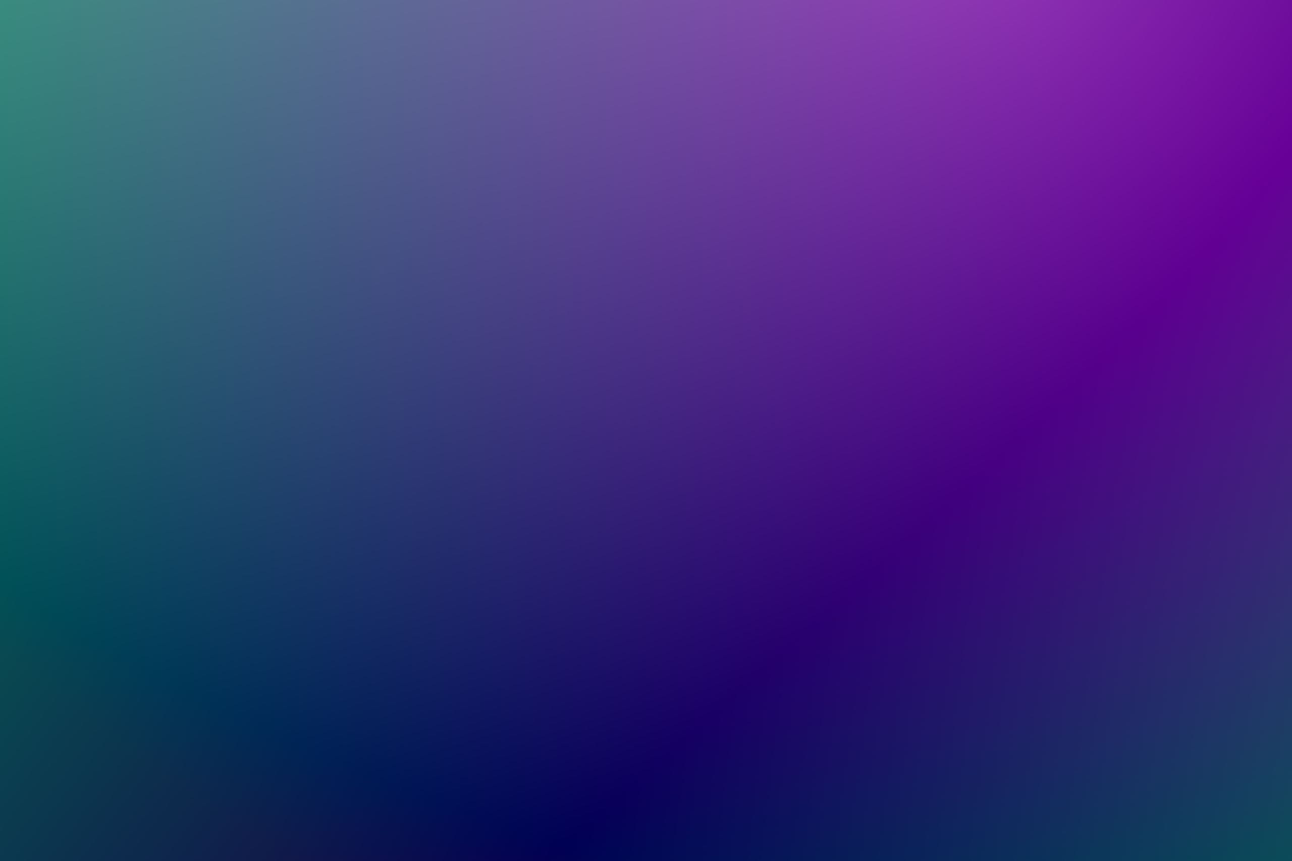 Abstract gradient background featuring a blend of purple and green hue